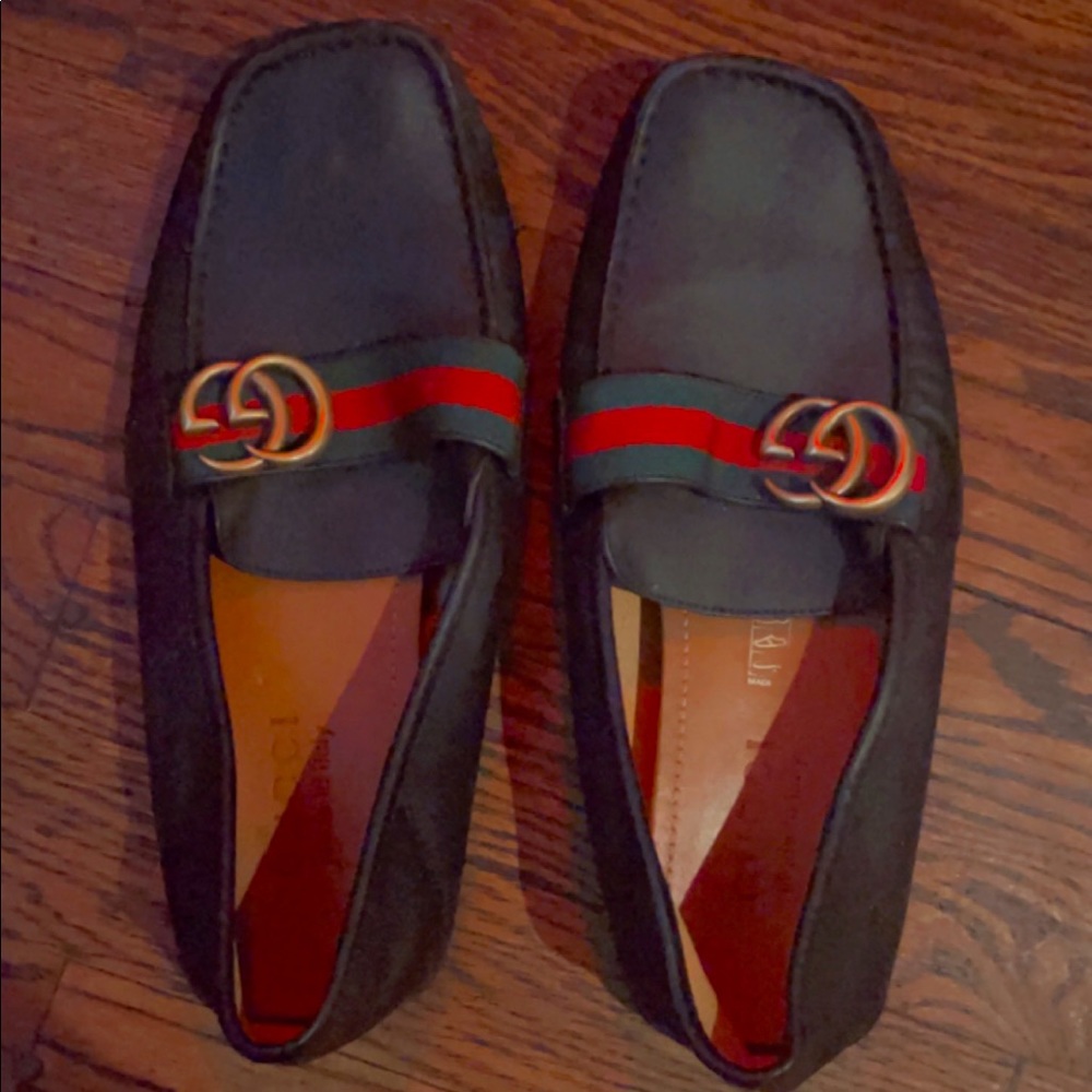 Black Gucci size 6.5 Gucci loafers